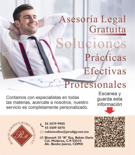 Asesoría legal Gratuita en ciudad de México
